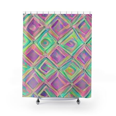 Picazzo Shower Curtain - Italian Inspired Bright Sorbet Colors